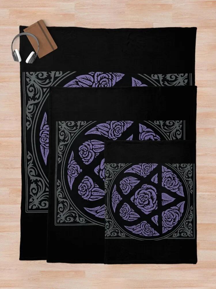Футболки Heartagram Фиолетовый Штрих Группа HIM Постер Ville Valo Наклейка Heartagram Готика Металл -Рубашка Плед Одеяло Одеяла