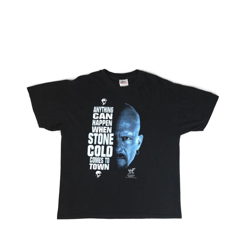 Винтажная футболка WWF Stone Cold Steve Austin 1998 года