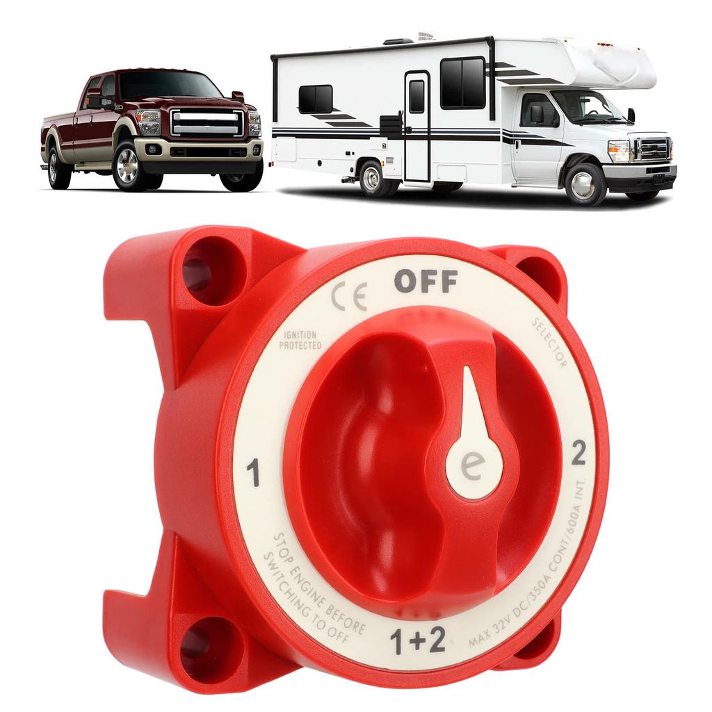 Выключатель аккумуляторной батареи, 4 положения передачи, выключатель питания, водонепроницаемый морской выключатель аккумуляторной батареи, селекторный переключатель аккумуляторной батареи