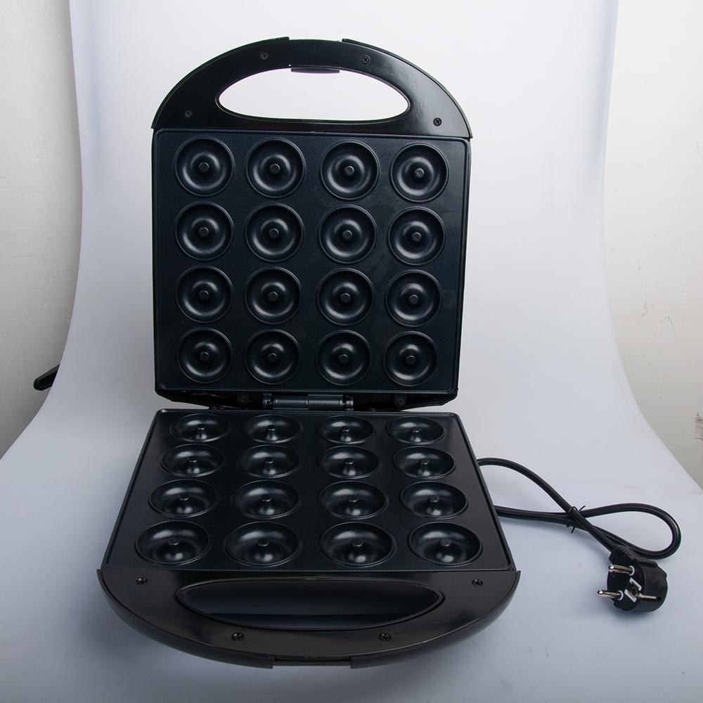 Houselin Donut Maker Machine for Kid-Friendly Breakfast, Snacks, Desserts & More with Non-stick Surface, Makes 16 Doughnuts