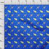 oneOone Cotton Flex Blue Fabric Ocean Watercolor Starfish  Sewing Fabric By The Yard Printed Diy Clothing Sewing Supplies 40 Inch