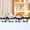Plush Panda Toy With Keychain For Girls Soft Stuffed Animal Gift For Kids