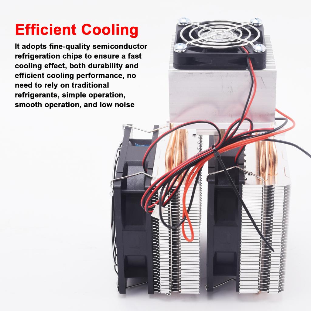 DIY Термоэлектрический охладитель Полупроводниковый охладитель 120 Вт Высокомощное охлаждающее устройство Пельтье