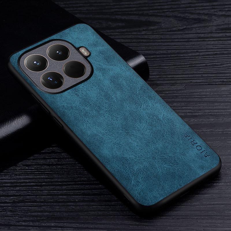 Премиальный чехол из ПУ кожи для Xiaomi 15T Pro 15 Ultra, устойчивый к царапинам, однотонная крышка для Xiaomi 15T Pro cape funda
