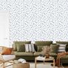 Hearts Wallpaper White and Light Gray 50x1000