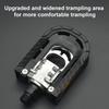 2Pcs Bike Pedal Universal Lightweight Left Right Mountain Road Folding Bicycle Flat Pedal Platform Bike Replacement Accessories