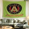 Custom Name Atlanta United FC2 Printed Tapestry – Wall Hanging for Bedrooms, Dorms, and Home Decor