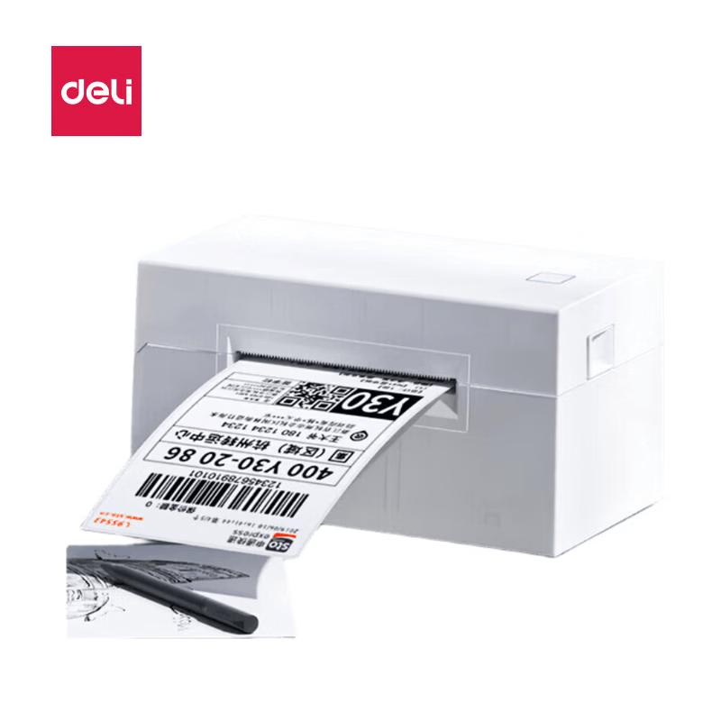 Deli DL-760DW Bluetooth Термопринтер этикеток CN вилка (адаптер в комплекте)