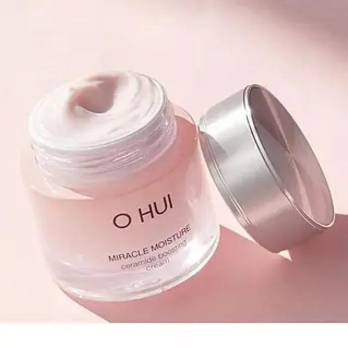 O HUI Miracle Moisture Ceramide Boosting Cream 60ml Korean Luxe Brand Store