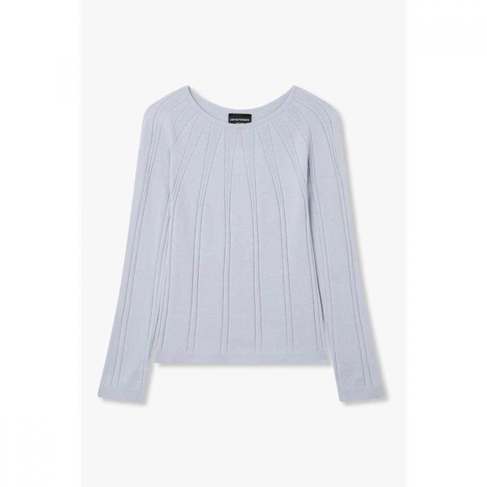 Emporio Armani Women Cashmere Blend Knit Pullover A526128502
