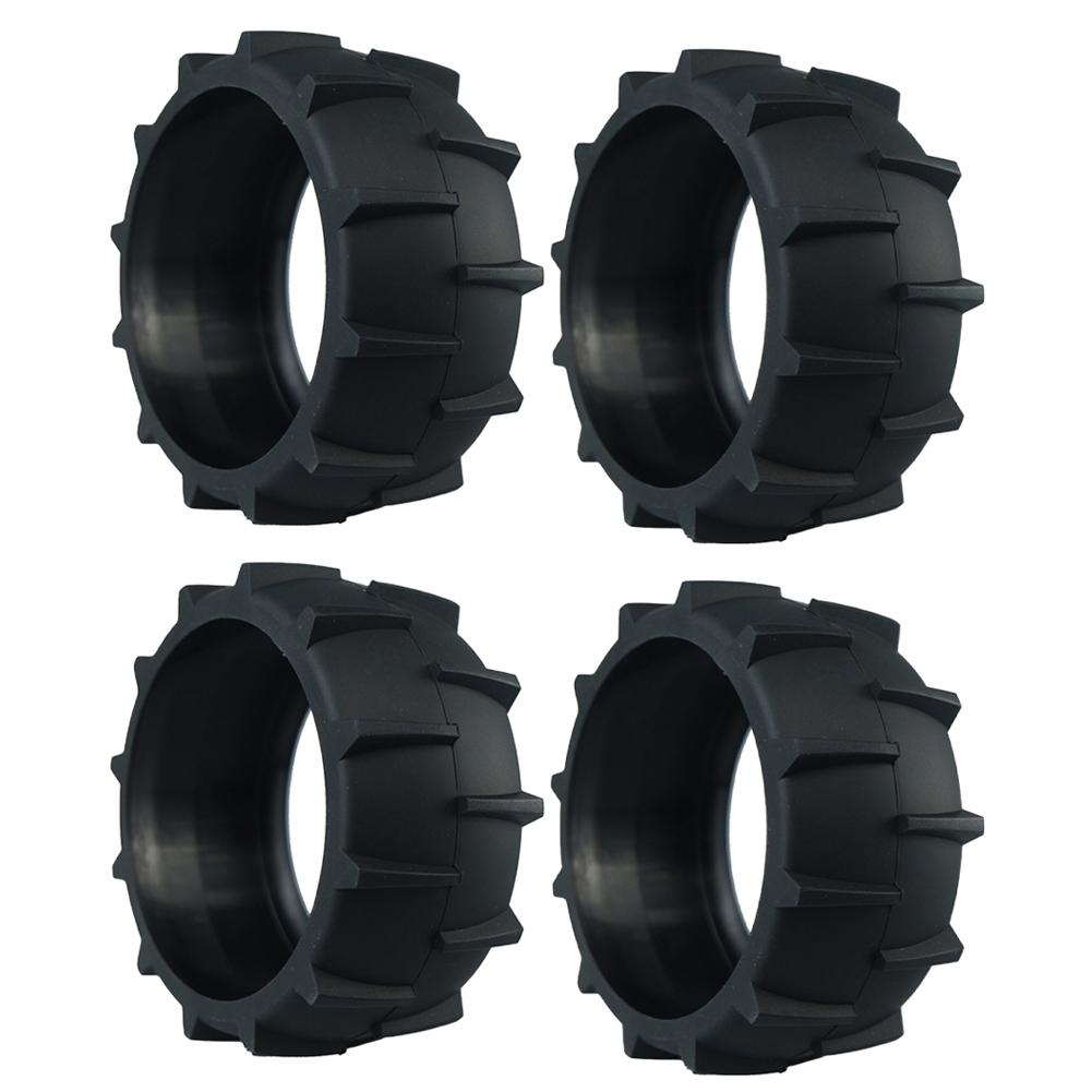 1/2/4 шт. Робот-газонокосилка Резиновый анти-шкив Подходит для Dreame A1 Роботизированная газонокосилка Переднее колесо Аксессуары для газонокосилки