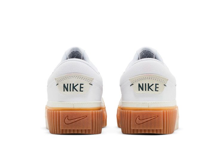 Women's Sneakers Nike Court Legacy Lift White Vintage Green Gum (Women's) White/University Red/Gum Yellow/Sail