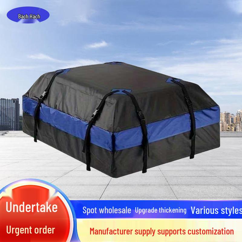 Универсальная сумка для хранения на крышу автомобиля - Водонепроницаемая, Защищенная от дождя, Устойчивая к УФ-излучению Багажный держатель