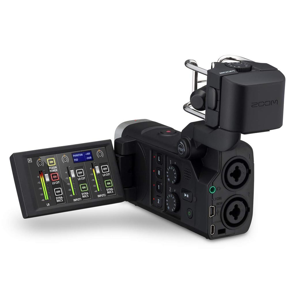 Zoom HD Video & 4-Track Audio Recorder Black Q8