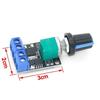 Регулятор напряжения PWM 5V-12V для управления скоростью двигателя постоянного тока и диммирования светодиодов, выход 10A с ручкой