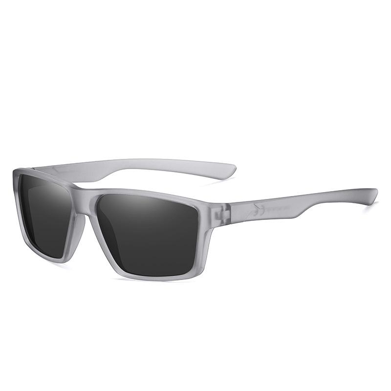 Спортивные солнцезащитные очки с большой квадратной оправой для мужчин и женщин, цветные солнцезащитные очки, очки ночного видения