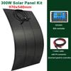 600 Вт 300 Вт комплект солнечных панелей 18 В гибкие монокристаллические солнечные элементы зарядное устройство для кемпинга на открытом воздухе яхты автодома автомобиля лодки