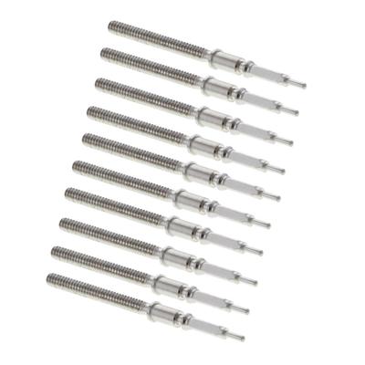 ETA 2824-2 2834-2 2836-2 Металлический заводной вал для часов Замена Стальная заводная головка Комплект механизма Вал Подходит для 2836-2 2834-2 2824 2846 Механизм