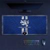 Rangers FC Logo Color Mouse Pad Large Gaming Table Cushion Non-slip Laptop Tablet Big Mousepad XXL Mat Mini PC Playmat With Lock edge