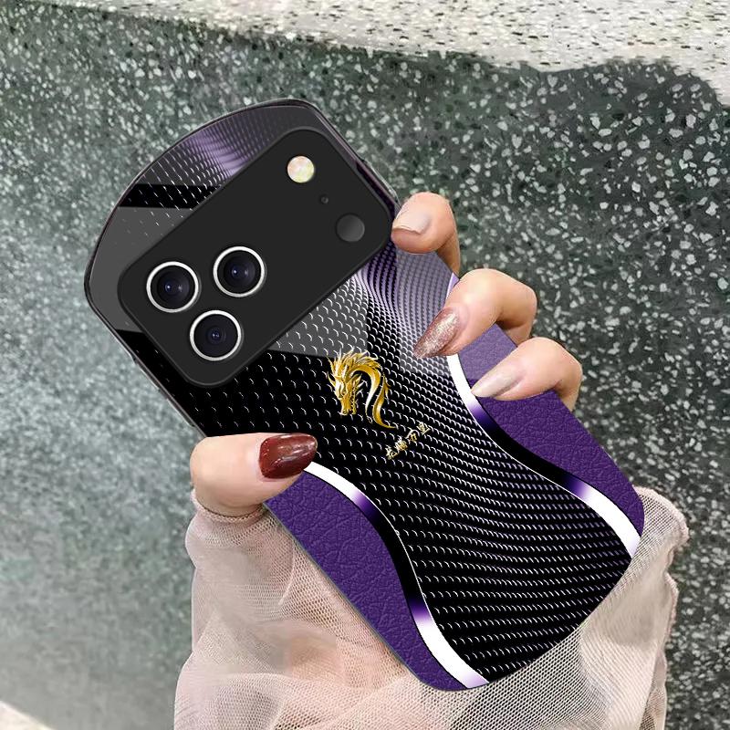 Величественная голова дракона Для iPhone 17 16 15 14 Pro 13 Plus 12 mini 11 Pro Max XR X S 7 8 Эллиптический чехол для телефона из закаленного стекла