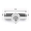 Universal Billet Aluminum Type-RS Turbo Blow Off Valve + 2.5" BOV Flange Pipe