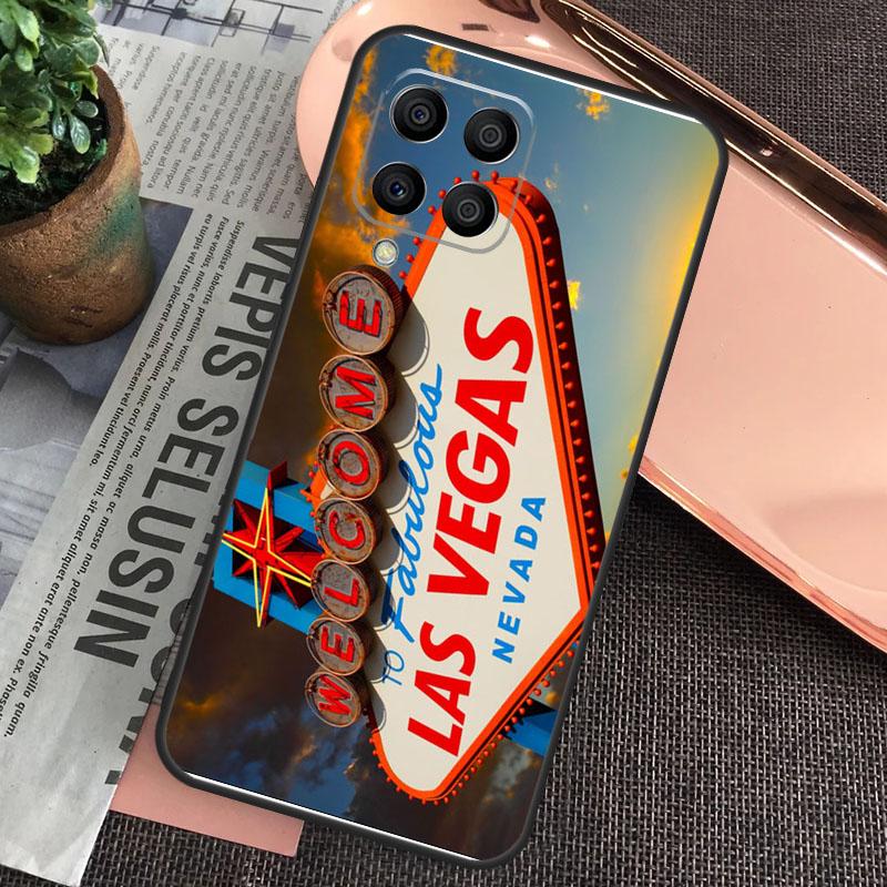 LAS VEGAS POKER CARDS Case For Samsung Galaxy M32 M31 M12 M52 M13 M33 M53 M11 M51 M15 M55 M14 M34 M54 M20 M30s
