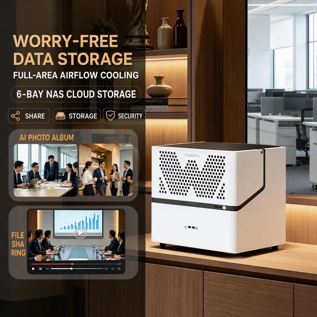 Корпус NAS-сервера на 6 отсеков Micro-ATX Mini-ITX Шасси для хранения данных с SATA-бэкплейном, 4 полноразмерных PCI-слота и поддержкой двух 120-мм вентиляторов