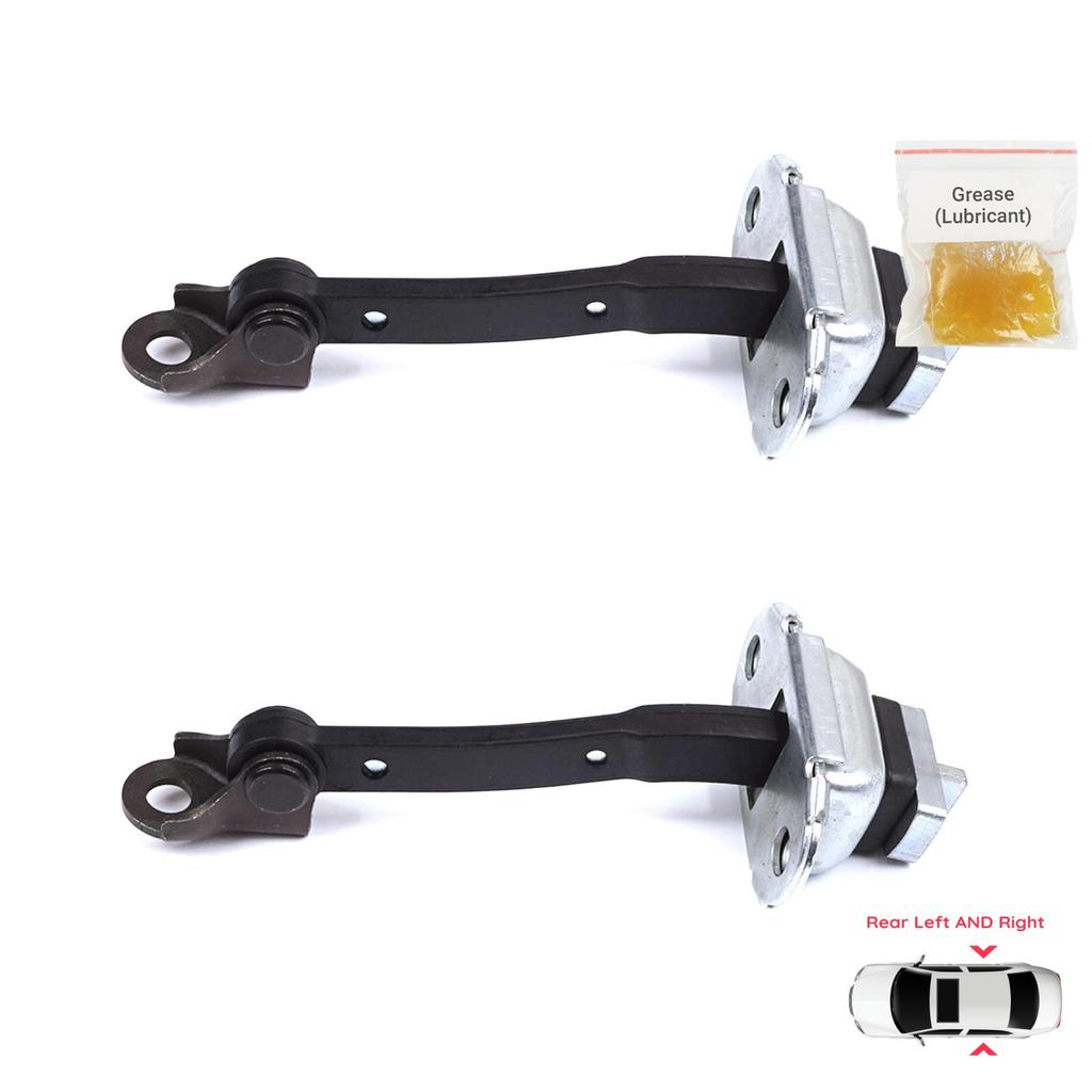 BDP1364-1 2 Pieces Rear Door Stop Check Assy Limiter Strap for Toyota Yaris Echo Verso FunCargo Vitz Platz MK1 P1 P2 1999-2003 Pre-Facelift
