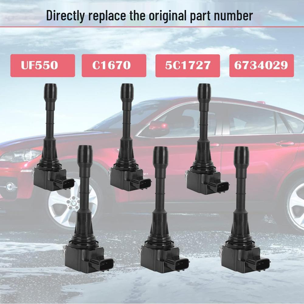 Nissan Infiniti 3.5L V6 Комплект катушки зажигания и свечей зажигания UF550