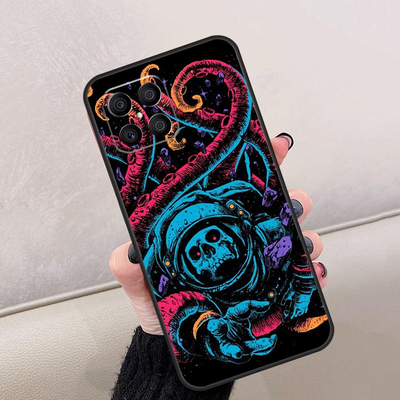 Чехол для Honor 400 Lite 200 50 70 90 X8c X8b X9a X9b X9c X9d Win RT, в стиле Хоррор Череп Готика, For Honor, Магический 8 6 7 Pro