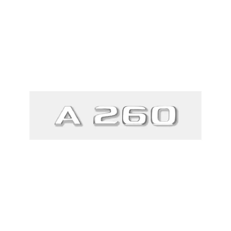 A45 A160 A180 A200 A220 A250 A260 A280 A35L буквенный логотип автомобильная наклейка для mercedes benz A class тюнинг задняя наклейка на багажник шильдик багажника