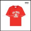 Unisex Cotton Short Sleeve T-Shirt Loose Fit Round Neck Heart Print Casual Tee 2025