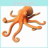 Очень большая реалистичная игрушка-осьминог, плюшевая кукла, идеально подходит для декора дома и автомобиля