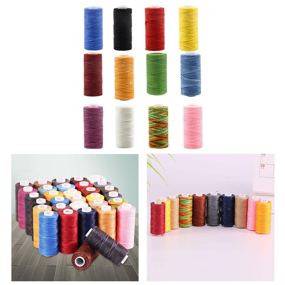 Кожаные швейные нитки Вощеная нить Полиэстер Практичная