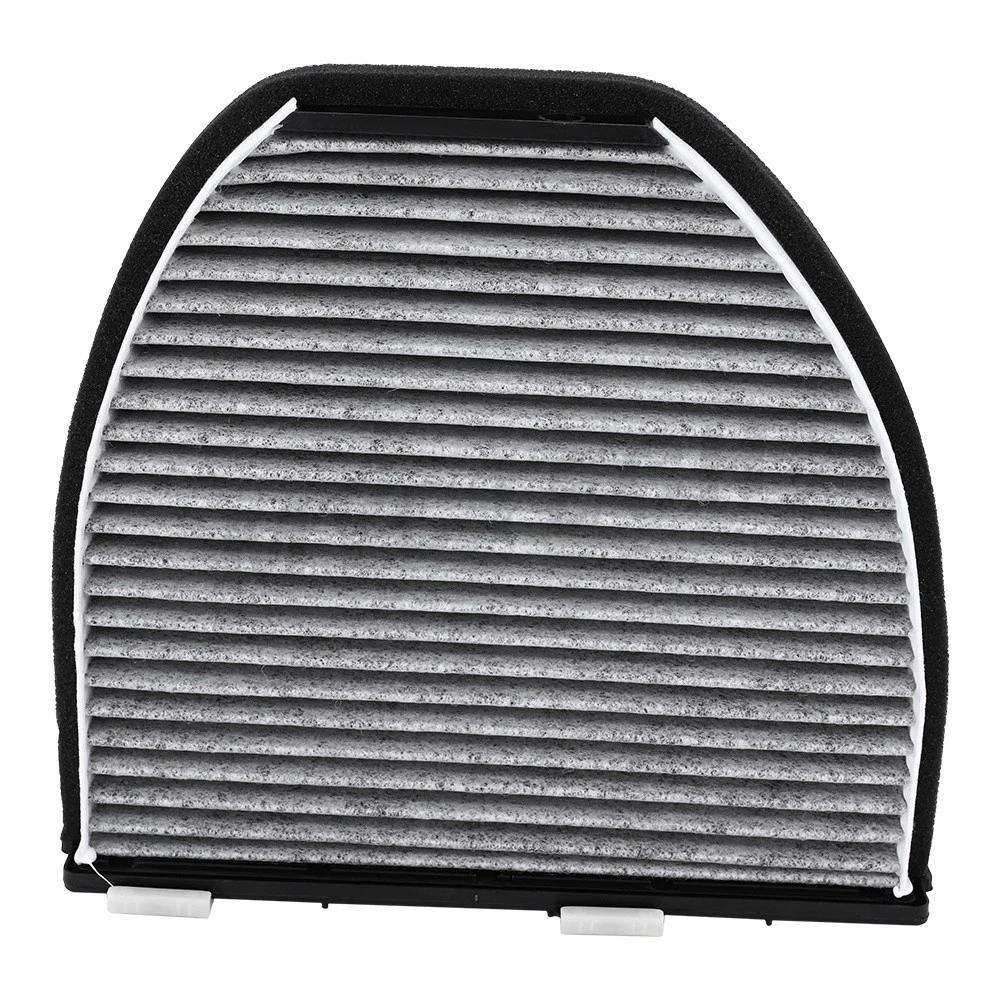 Car Cabin Air Filter Cooling System Air Filter for Mercedes W204 C-Class W212 E-Class Carbon Cabin Pollen Filter 2128300318 New