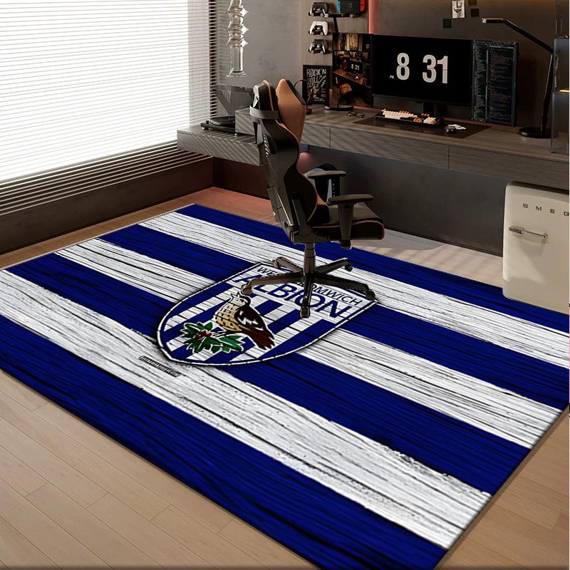 1PC rug Bromwich Albion Carpet, Chair Rug,Area Rug for Office Bedroom living rooms bedroom, Doormat decor Christmas fan gifts