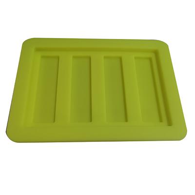 Антипригарная силиконовая форма для масла с крышкой, простая в использовании форма для приготовления домашних пудингов с маслом