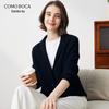 Kommon Boca Women's Thickened Cashmere Knit Cardigan