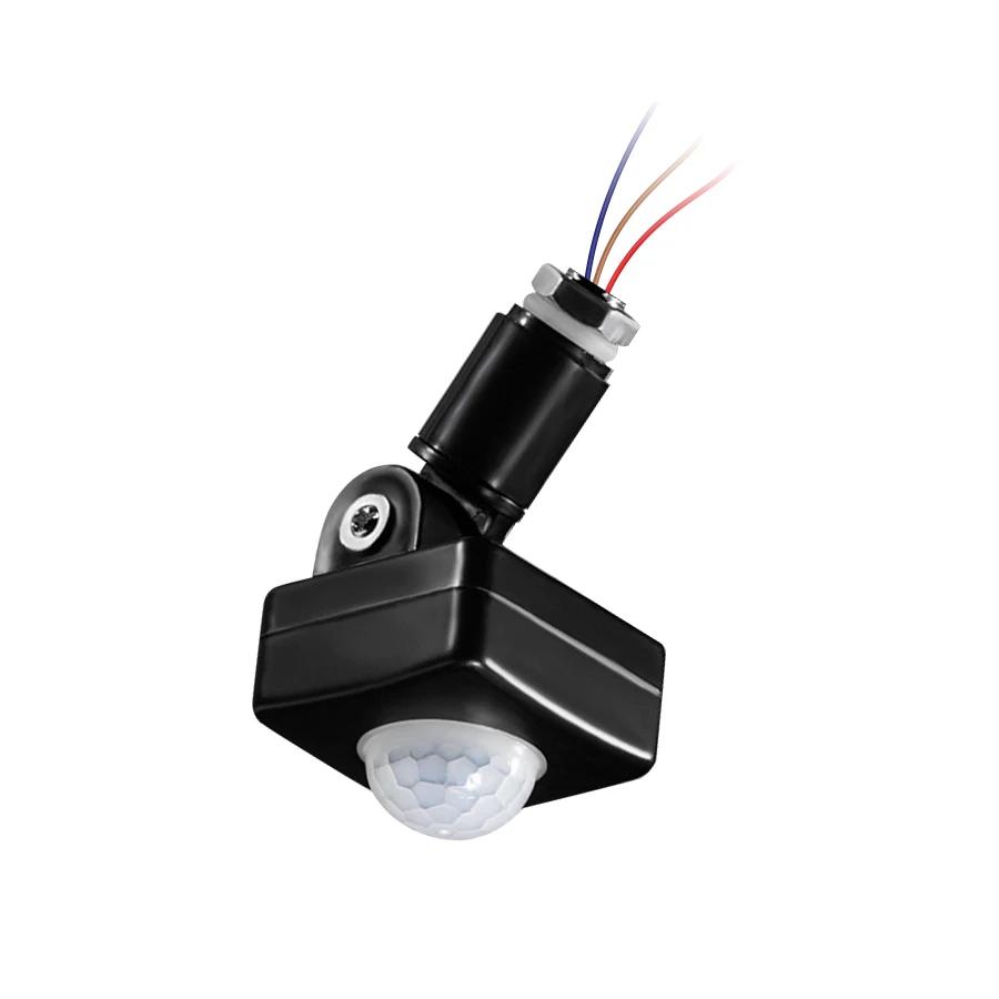 AC 220V 110V Выключатель с датчиком движения человека PIR Инфракрасный детектор движения Автоматическое включение/выключение Регулируемый Светодиодный светильник Выключатель с PIR-датчиком