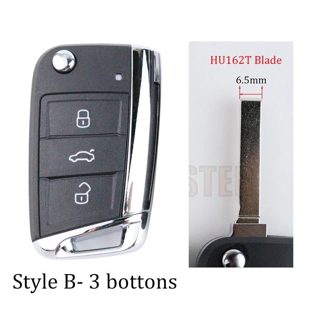 Для Volkswagen Vw Golf 7 4 5 Mk7 Mk4 6 Tiguan Gti Для Skoda Octavia A7 Для Seat Leon Ibiza Altea Корпус Чехол Оболочка Брелок Автомобильного Ключа