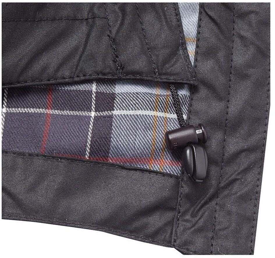 Демисезонная куртка Barbour Baumwolle schwarz