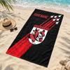 Пляжные полотенца Essendon FC с индивидуальным именем также служат банными полотенцами летний must-have для отдыха на природе, пляжа и бассейна
