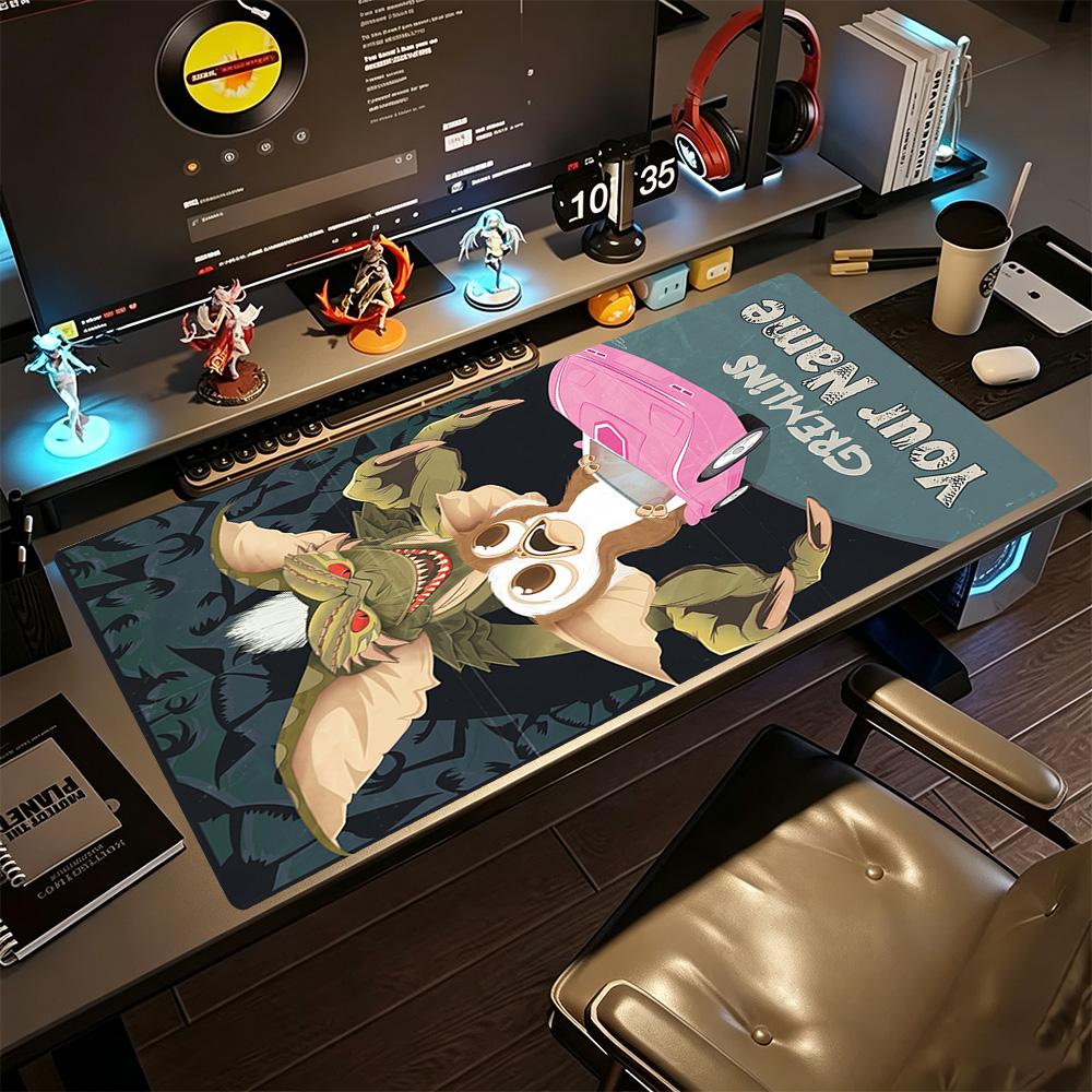 Gremlins Personalized Text Mouse Pad Keyboard Pad HD Print Desk Pad Non-Slip Rubber Bottom Perfect for Office Desktop Supplies School Home
