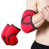 Red Elbow Pads Nylon Neoprene Arm Support New Sports Protective Gear Unisex