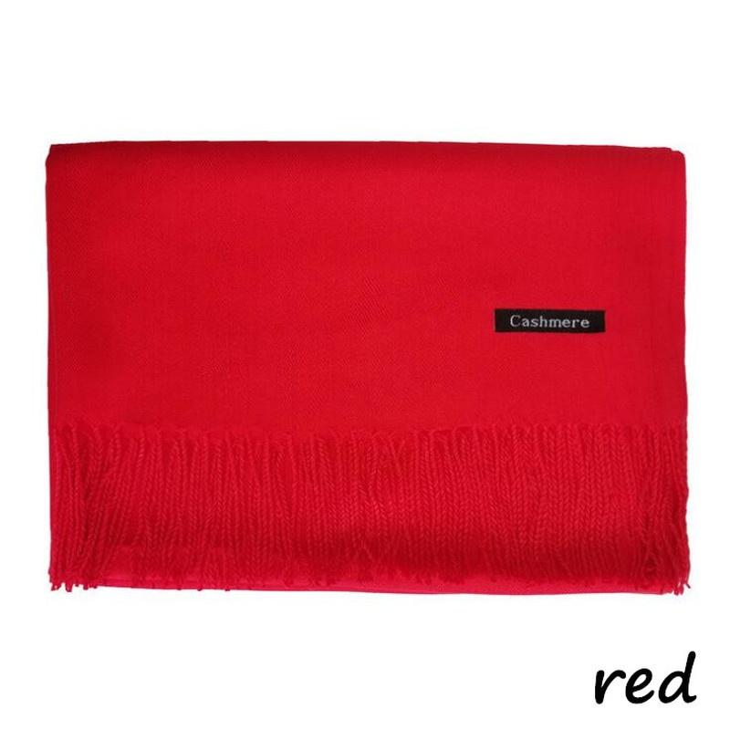 Женский зимний шарф, шарфы из чистого кашемира с кисточкой, теплая повязка на голову с толстой шеей, женские шали, обертывания