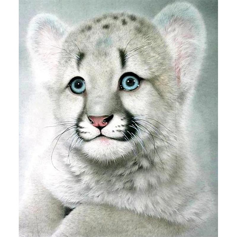 DIY алмазная живопись милые животные набор для вышивки крестом мозаика искусство алмазная живопись полный круг/квадратный алмаз украшение дома