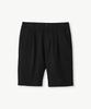 STCO Crease Half Pants Black (Comfort Fit)_Shpvb01Nsb