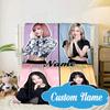 Custom Name Kpop Group Fashion Blanket bed sofa Blanket Flannel Blanket for Camping, Hiking, Picnic Essentials,gift for Fan family