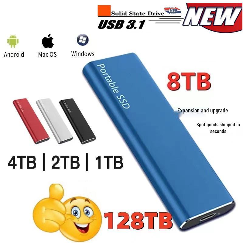 Solid-State External SSD: Cross-Border Expansion Upgrades Available In 1TB, 2TB, 4TB, 8TB, 16TB, 60TB