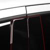 For Hyundai IONIQ 6  2024 2025 LHD RHD Car Window B-C Pillar Decorative Cover Trim Exterior Car Styling Accessories